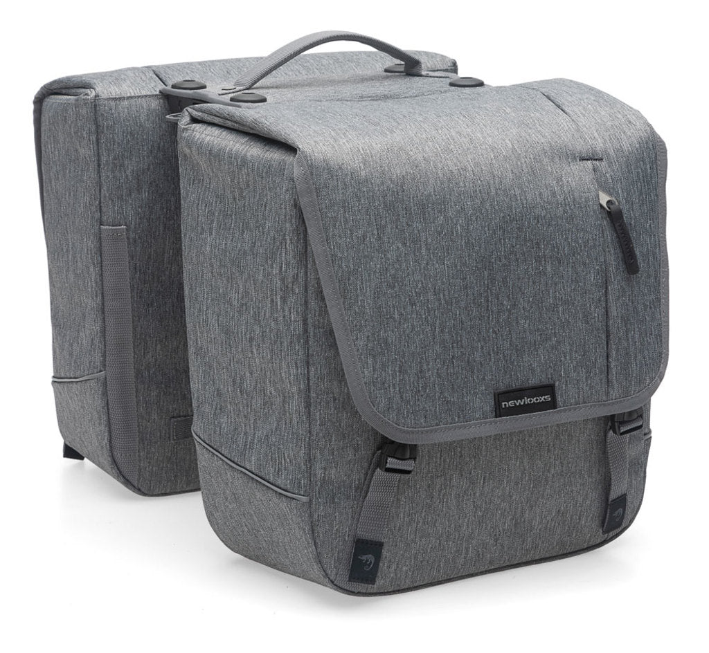 Dubbele-Fietstas-New-Looxs-Nova-Double-RT-Grey-32L Dubbele-Fietstas-New-Looxs-Nova-Double-RT-Grey-32L